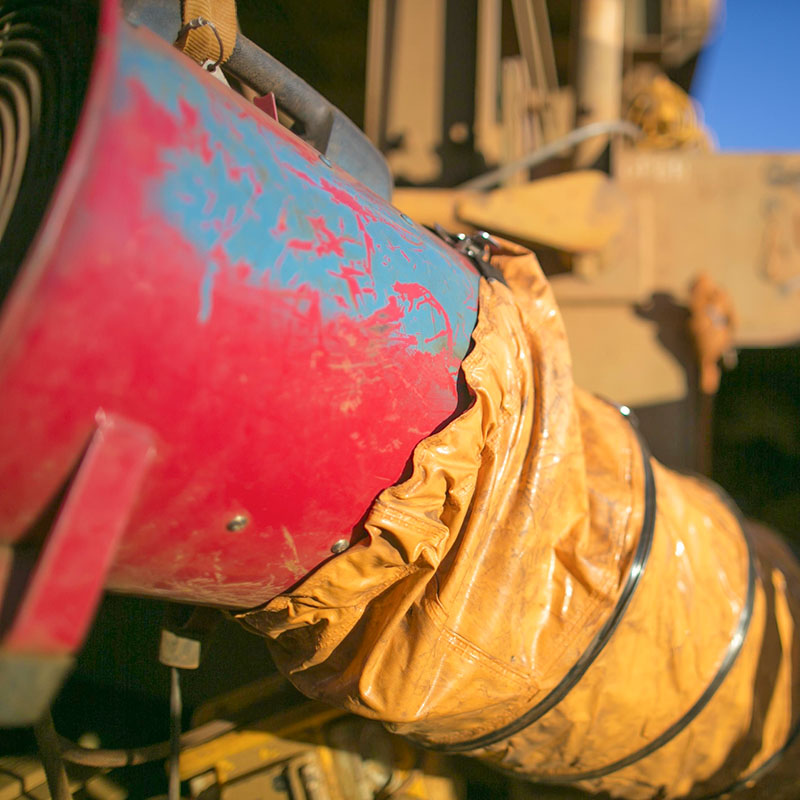 礦用通風(fēng)管道用布